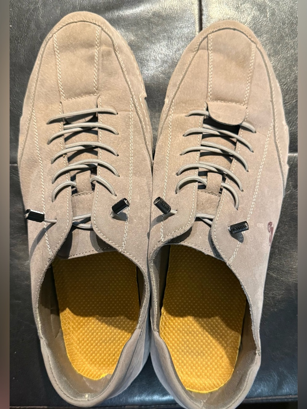 DBeck ChromaTrail Walker leather Lace-Up Sneakers